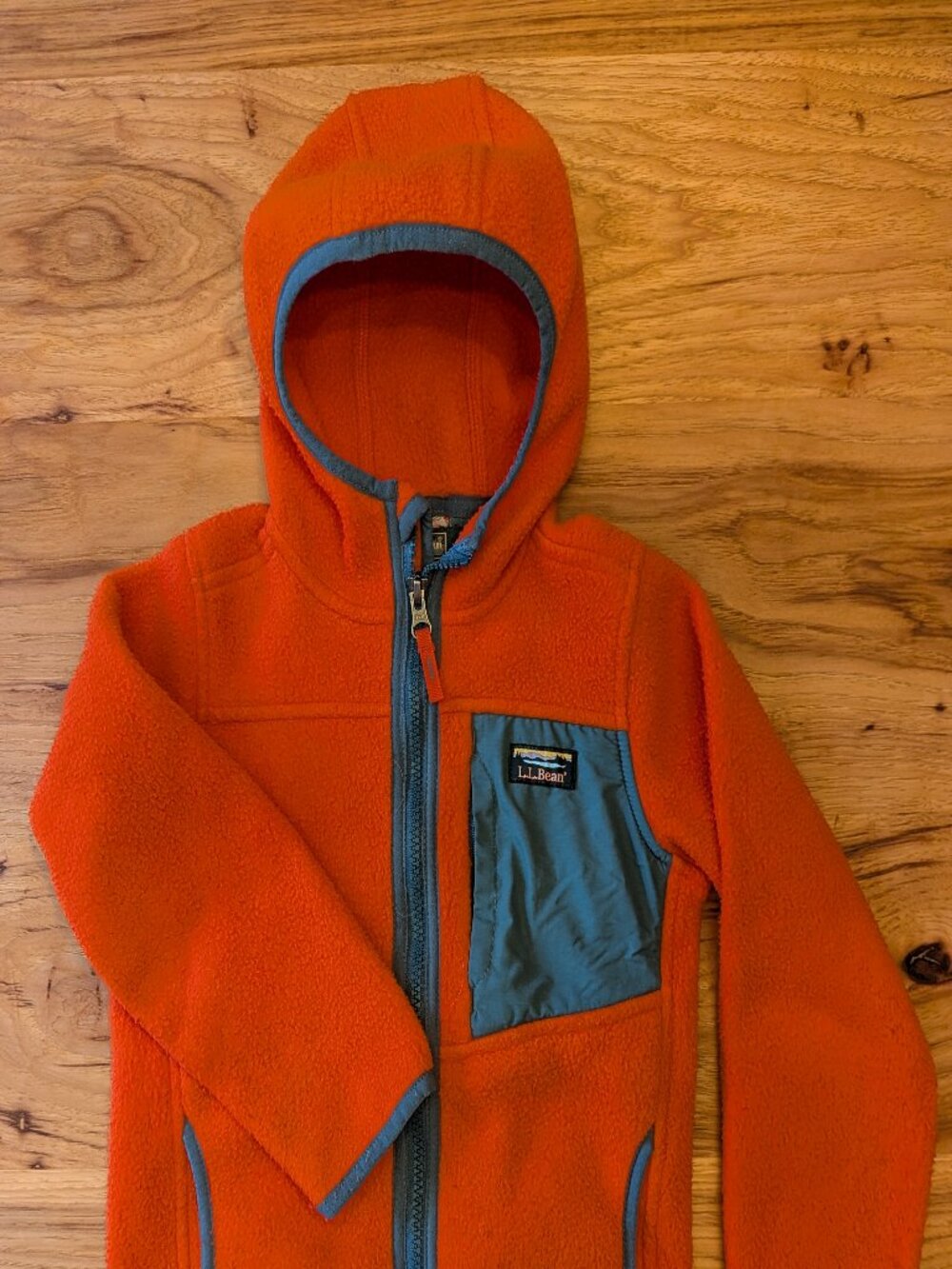 L.L. Bean Little Kids Mountain Classic Fleece Jacket - Small Size 4